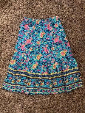 Floral skirt